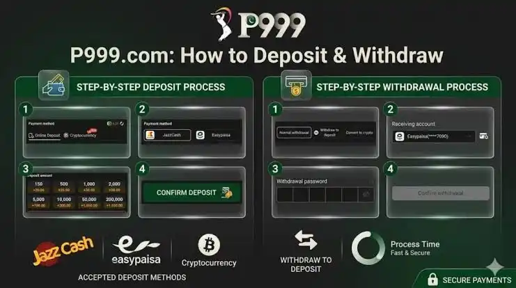 p999 game deposit